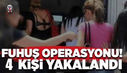 İskenderunda fuhuş operasyonu: 4 kişi yakalandı