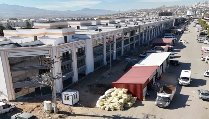 Kahramanmaraş ticaretinin kalbi yeniden atacak:Toptancılar Sitesinde yeni bloklar hızla yükseliyor