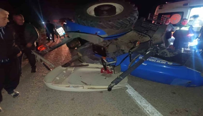 Kozanda 3 araçlı zircirleme kaza: 2 kişi yaralandı