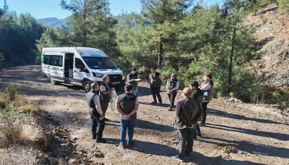 Mersin Orman Bölge Müdürlüğünde saha eğitimleri devam ediyor