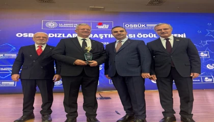 Mersin OSBye En çok katkı veren OSB ödülü
