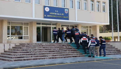 Mersinde aranan şahıslar operasyonu: 34 şüpheli tutuklandı
