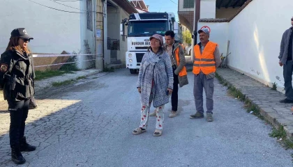 Metruk bina yıkımı yarıda kaldı, evime zarar geliyor dedi ortalığı birbirine kattı