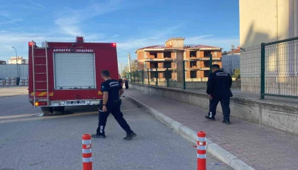 Okulda yangın alarmı paniğe sebep oldu