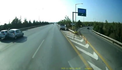 Otobanda facia kıl payı atlatıldı