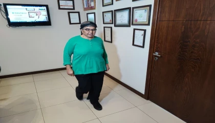 Parkinson hastası: Yeniden yürümek çok güzel