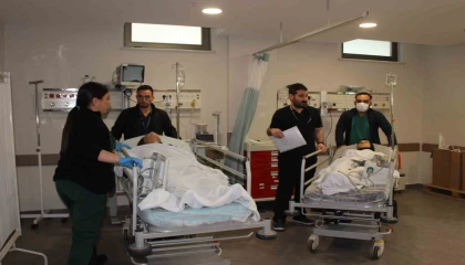 Sular Akademi Hastanesinde afet tatbikatı