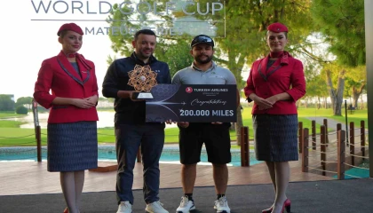 Türk Hava Yolları World Golf Cupın büyük finali Antalyada gerçekleştirildi