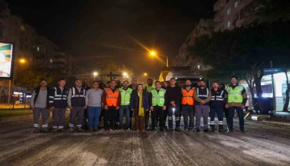 100. Yıl Bulvarında asfalt çalışmasının ilk etabı tamamlandı