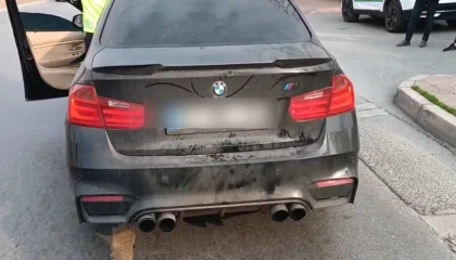 Abartı egzoz kullanan ve drift atanlar affedilmedi