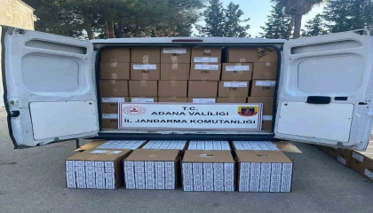 Adanada 2 milyon 270 bin adet kaçak makaron ele geçirildi