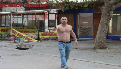 Adanada gergin yıkım: Dükkanlar yakıldı, bir kişi kendine zarar verdi