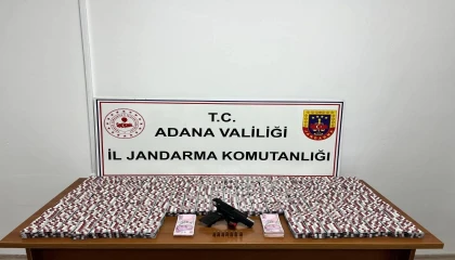 Adanada jandarma 23 bin 876 uyuşturucu hap ele geçirdi