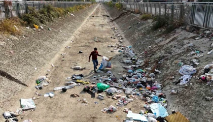 Adanada sulama kanalları çöplüğe döndü