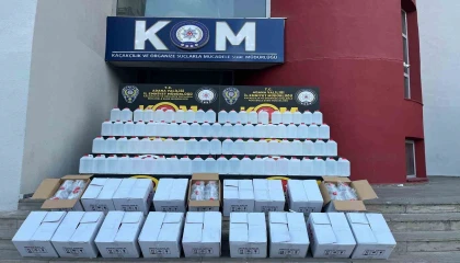 Adanada yılbaşı öncesi sahte içki operasyonu: 2 ton kaçak etil alkol ele geçirildi