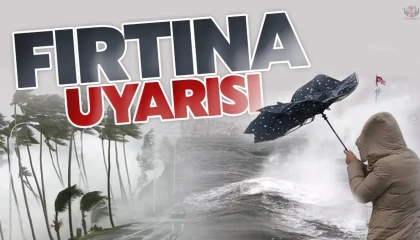AKDENİZ’DE ŞİDDETLİ FIRTINA UYARISI