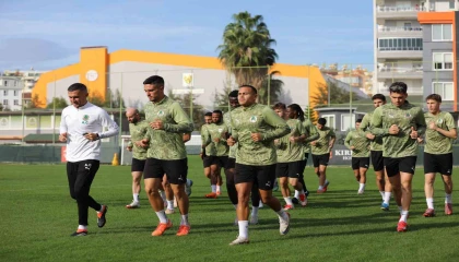 Alanyaspor, Çorum FK maçı hazırlıklarını tamamladı
