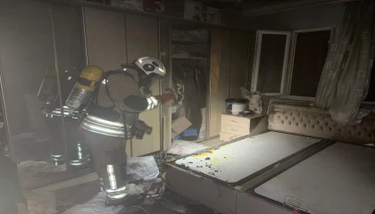 Antakyada ev yangını