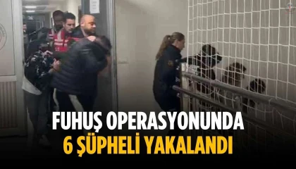 Antakyada fuhuş operasyonu: 6 kişi yakalandı