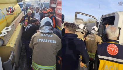 Antakyada trafik kazası: 1 yaralı