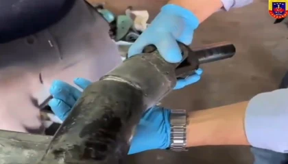 Antalyada otomobilin şaftına gizlenmiş 17 kilogram metamfetamin ele geçirildi