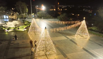Antalyayı yeni yıl heyecanı sardı
