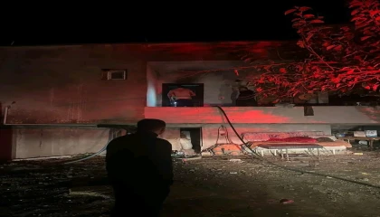 Arsuzda müstakil ev yandı