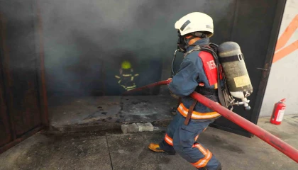 Ata Eğitim Merkezi, Derecik İtfaiyesini 5 günlük kapsamlı eğitimle ağırladı