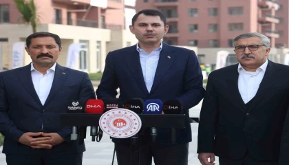 Bakan Kurum açıkladı: Yüzyılın Sosyal Konut Projesinde geçerli başvuru sayısı 5 milyon 242 bin 766