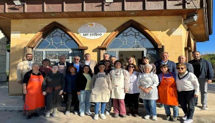 Başkan Topaloğlu: Seramik sanatına gönül verenler ortaya çok güzel eserler çıkarıyor