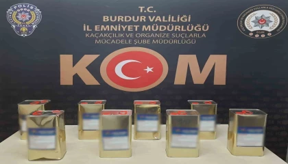 Burdurda 2025te bin 284 litre kaçak ve sahte alkol ele geçirildi