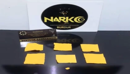 Burdurda polis ekiplerinden uyuşturucu operasyonu