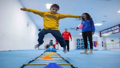 Büyükşehirden özel gereksinimli bireyler için spor kursu