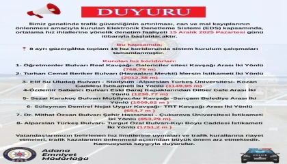 EDSli hız kontrolü yarın başlıyor