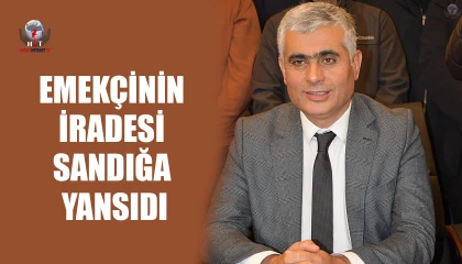EMEKÇİNİN İRADESİ SANDIĞA YANSIDI