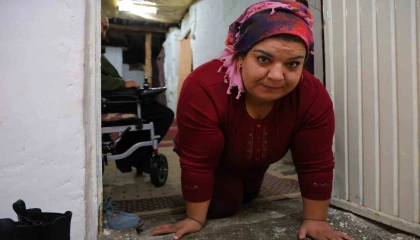 Engelli çiftin yaşam mücadelesi