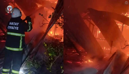 Erzinde baraka alevlere teslim oldu