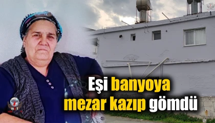 Eşi banyoya mezar kazıp gömmüştü, çocuklarının haber alamaması üzerine kadının cansız bedeni bulundu