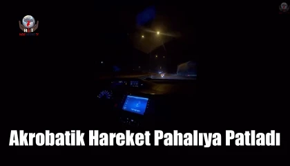 Hatayda akrobatik hareket pahalıya patladı