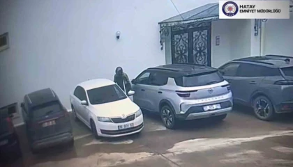 Hatayda apartmandan 1 milyon 800 bin TLlik altın çalan hırsız polis takibiyle yakalandı