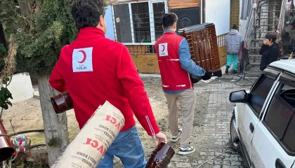 HATAY’DA KIZILAY’DAN KIŞ AYINDA DAYANIŞMA DESTEĞİ