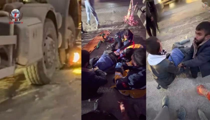 Hatayda mikserin altında kalan motosiklet sürücüsü hayatını kaybetti