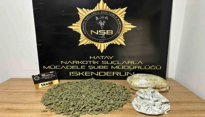 Hatayda uyuşturucu operasyonu: 2 tutuklama