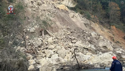 Hatay’da yaylada heyelan