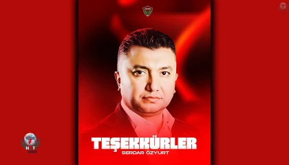 HATAYSPOR’UN İMDADINA YETİŞMİŞTİ HATAYSPOR’DAN ÖZYURT’A TEŞEKKÜR