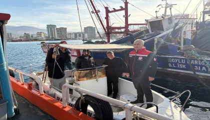 İskenderun balıkçı barınağında denetim gerçekleştirildi