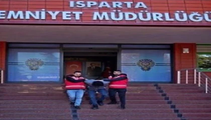 Ispartada 9 yıl kesinleşmiş hapis cezası bulunan cezaevi firarisi yakalandı