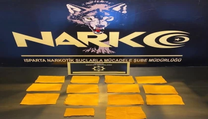 Ispartada Narkotik operasyonunda 1 kişi tutuklandı