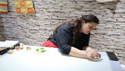 Kadınların hobisi aile destek merkezinde ekonomik gelire dönüştü