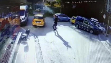 Kafeye otomatik tüfekle ateş eden şüpheli yakalandı